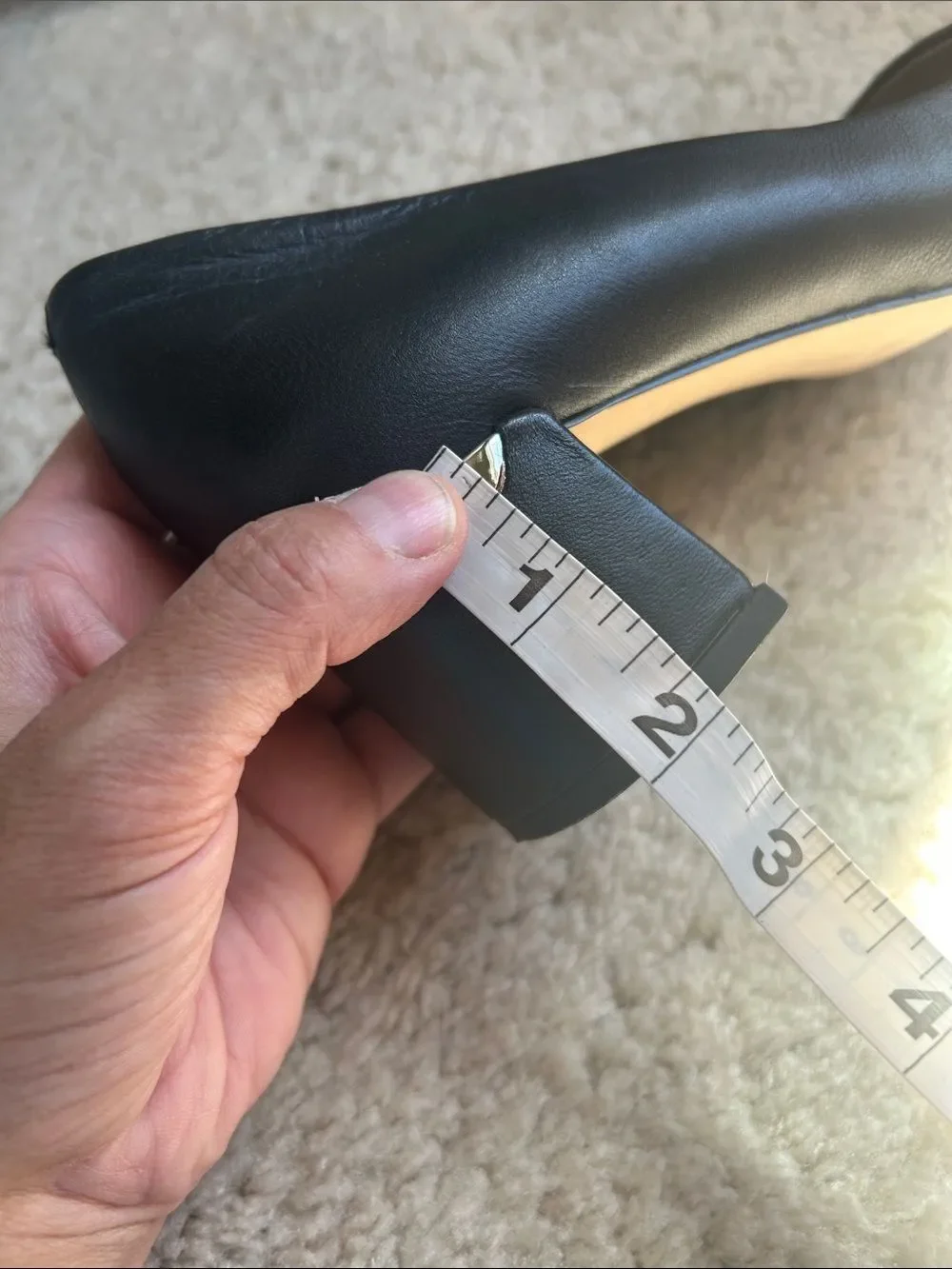 Essex lane classic black heels size 8M